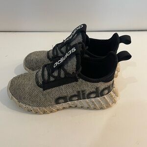 Adidas Black and Beige Sneakers